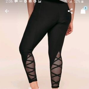 Black leggings adore me 3x